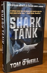 Shark Tank by Tom O’Neill SIGNED Hardcover 1st Edition Book Brand New