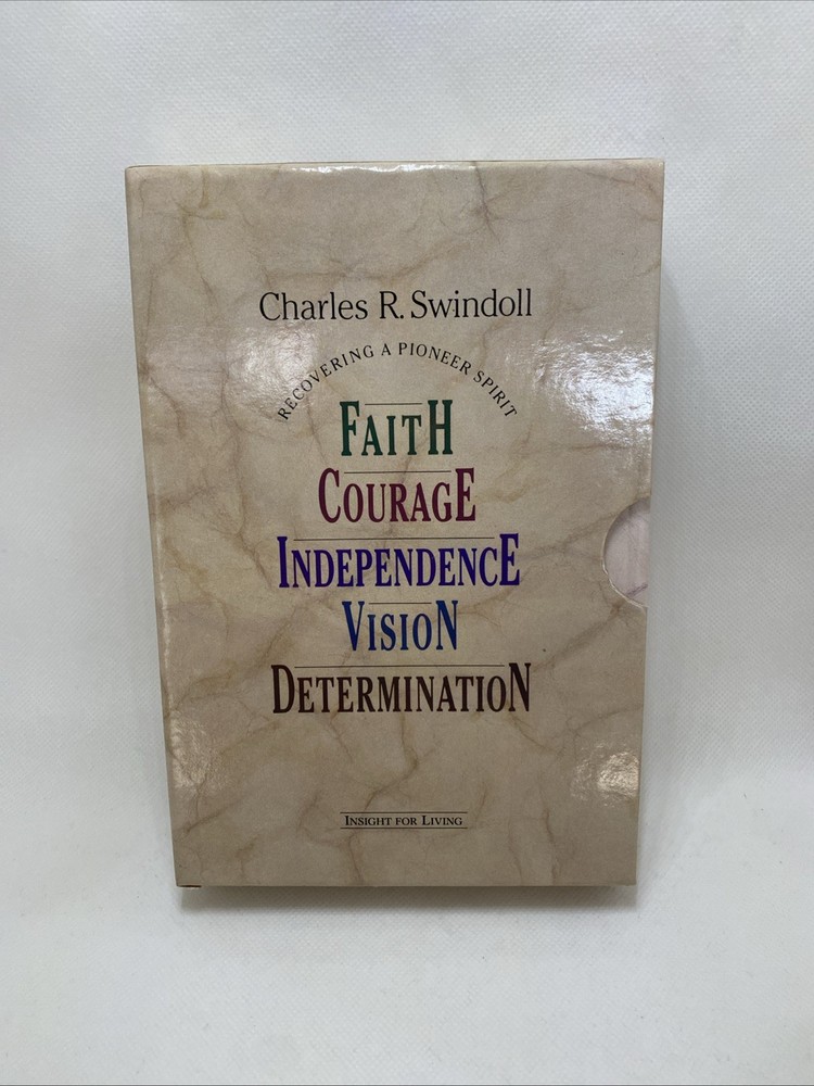 Charles R Swindoll Recovering A Pioneering Spirit Book Set