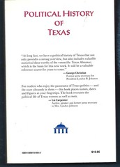 Texas Almanac’s Political History of Texas PB-1992-Kingston, Crawford-334 pages