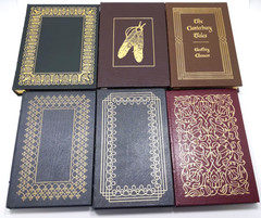 Easton Press Leather Lot of 12 The 100 Greatest Books Ever Written Collector’s