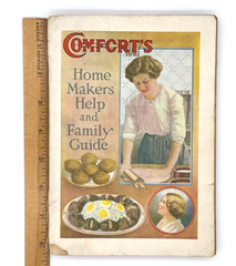 Comfort’s Home Makers Help Family Guide Recipes Vintage Copyright 1919-192 pages
