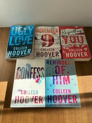 Colleen Hoover Lot of 5 Trade Paperbacks (See photos for titles)