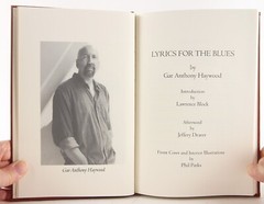 Gar Anthony Haywood Lyrics for the Blues Signed Limited Collectors Edn (5 of 17)
