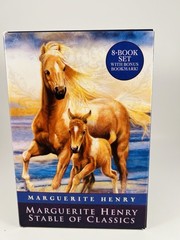 Marguerite Henry Stable of Classics 8 Paperback Book Box Set Horeses