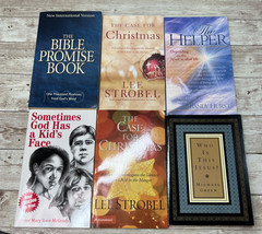 Lot of 15 Christian Bibles Jesus Related Books/ Booklets Vintage 4lbs