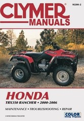 Honda TRX350 Rancher Series ATV (2000-2006) Service Repair Manual by Haynes Publ