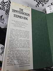 The Tommyknockers by Stephen King HC Putnam First Edition Red Letters