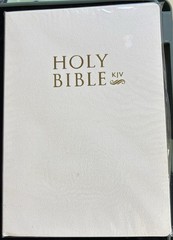 The Holy Bible King James Version White Old & New Testament KJV – NEW Sealed