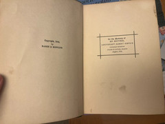 Rhymes of a Red Cross Man – Robert W. Service (1916) World War One poetry