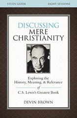 DISCUSSING MERE CHRISTIAN SGDE by Brown New 9780310699842 Fast Free Shipping-,