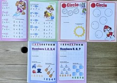 Paw Patrol Pre-K Workbook set of 6 Brand New