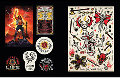 Stranger Things World of Stickers Art Inspired by the Series Book