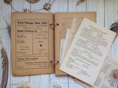 Vintage 1930s Cook Book Ladies Aid ST. JOHN’S LUTHERAN Church Minnesota