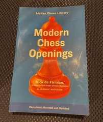 Modern Chess Openings Book – 15th Ed. Nick de Firmian Good Quality! Good Gift!