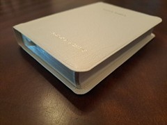 KJV White Gift Bible White French Morocco Leather 23W by Not Available (1990,…