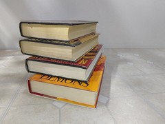 Robert Langdon: First 4 Hardcover Books, 2 First Edition Novels Collection!