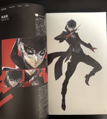 Persona 5 Official Design Works Art Book Illustration Game Fan Book ATLUS