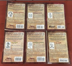 Christian Heroes Then & Now by Janet & Geoff Benge VTG Paperback Lot of 12