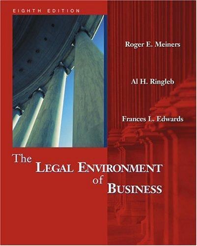 Legal Environment of Business