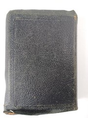 HOLY BIBLE KJV Self Pronouncing 1950’s National Bible Press Genuine Leather VTG