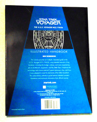 Star Trek Voyager U.S.S. Voyager NCC-74656 Illustrated Handbook Cap Janeway Book