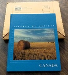 Library Of Nations: Canada by Tony Allan, editor, 1988 1st Ed. VTG HC *BRAND NEW