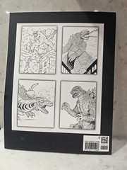 Godzilla – Coloring Book – Unbranded – Intricate – Detailed