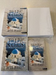 TO LIVE IS CHRIST Life and Ministry of Paul Beth Moore Kit Lifeway *READ MISSING
