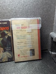 2 Vintage Bantam Book 896 He Who Whispers John Dickson Carr Haunting Murder Used