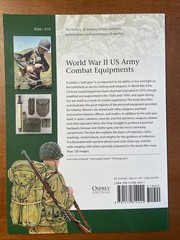 World War II Us Army Combat Equipments – Osprey Elite Series , #210 64 Pages, SB