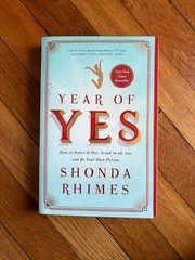 Year of Yes by Shonda Rhimes paperback New York Times Bestseller