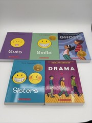Raina Telgemeier Collection Box Set (Smile, Drama, Sisters, Ghosts, Guts)