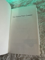The Things They Carried Tim O’Brien Large Print Shlf