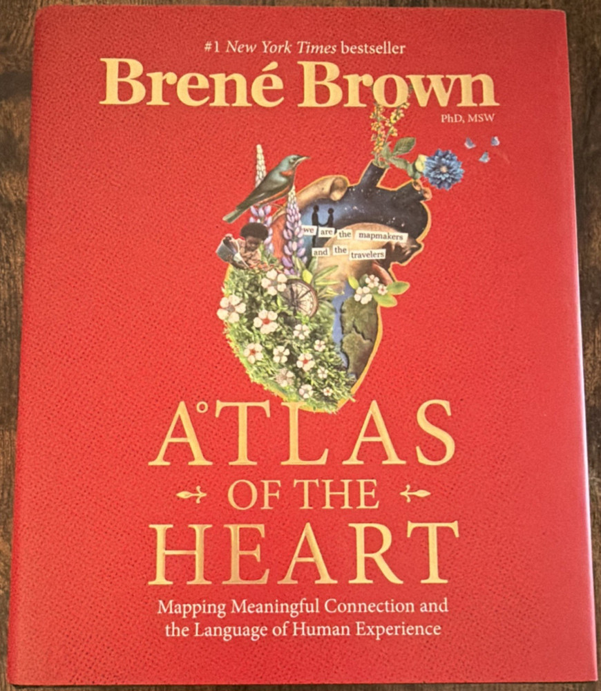 Brené Brown Atlas of the Heart Hardcover Random House 2021 Self-Help Novel