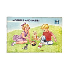 Mothers and Babies Nursery Picture Book Paperback 1965 Graded Press 24 pages-A3