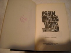 Harlan Ellison Again Dangerous Visions Anthology 1972 HC No Dust Jacket