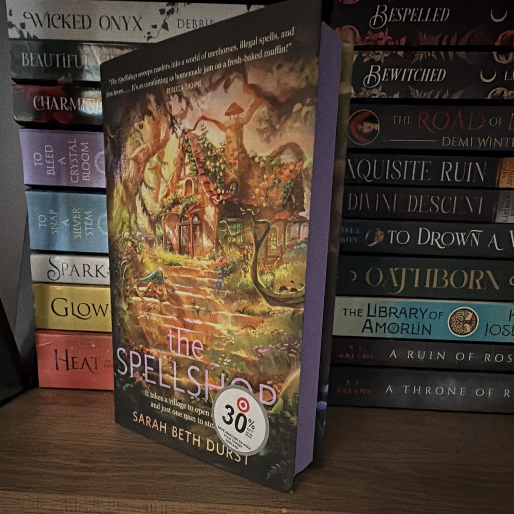 Sarah Beth Durst The Spellshop and The Enchanted Greenhouse Hardcover Fantasy