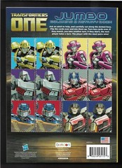 2023 Transformers One Jumbo Coloring & Activity Book – 80 Pages