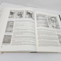 Leonardo da Vinci LARGE HC DJ Artabras 543 Page Book with 1635 Illustrations Vtg