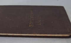 1865 The Philosophy of Marriage Being Four Important Lectures, Medical History