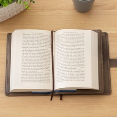AA Big Book Cover & 12 Steps Traditions Set, Fits 2 Hardcover Books, Coin Holder