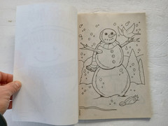 Colortivity Christmas Holiday Coloring and Activity Book Frosty Fun DREAMTIVITY
