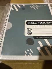 Spiral Bible The Word of God for Notetakers NASB Sold Separate. New Sealed Fre🎁