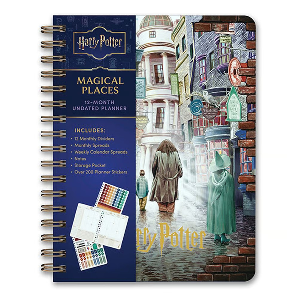 Insight Editions, Harry Potter Magical Places Undated Planner