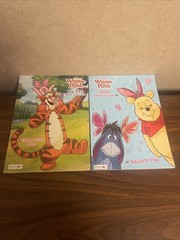 HUGE Winnie The Pooh Bear Disney Coloring Book 10 Lot Friends Are Fun New
