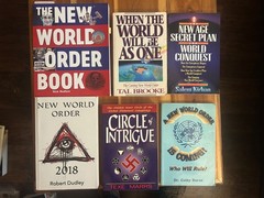New World Order 50 book lot (see pictures)