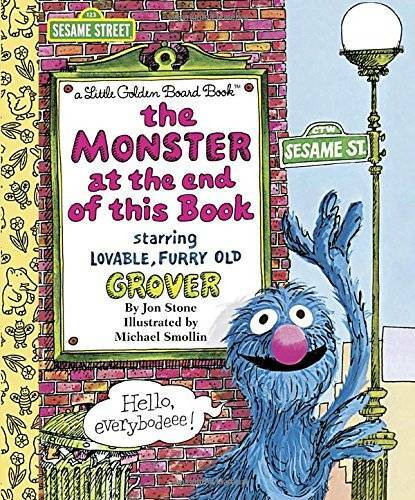 The Monster at the End of this Book (Little Golden Board Book) – GOOD