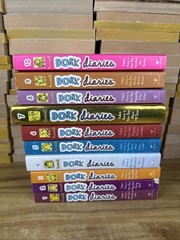Lot of 10 DORK DIARIES By Rachel Renee Russell Paperback Books 1-10 Number 7 HC