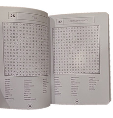 2 Wordsearch Books Vision St, Paperback 224 Puzzles Each