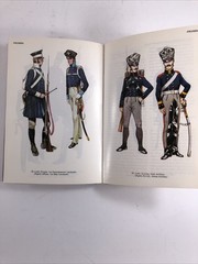 Uniforms of War Lot of 4 Waterloo Civil War American Blandford Press 1970s